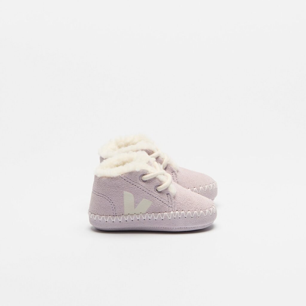 Baby Fured Suede Parme Pierre