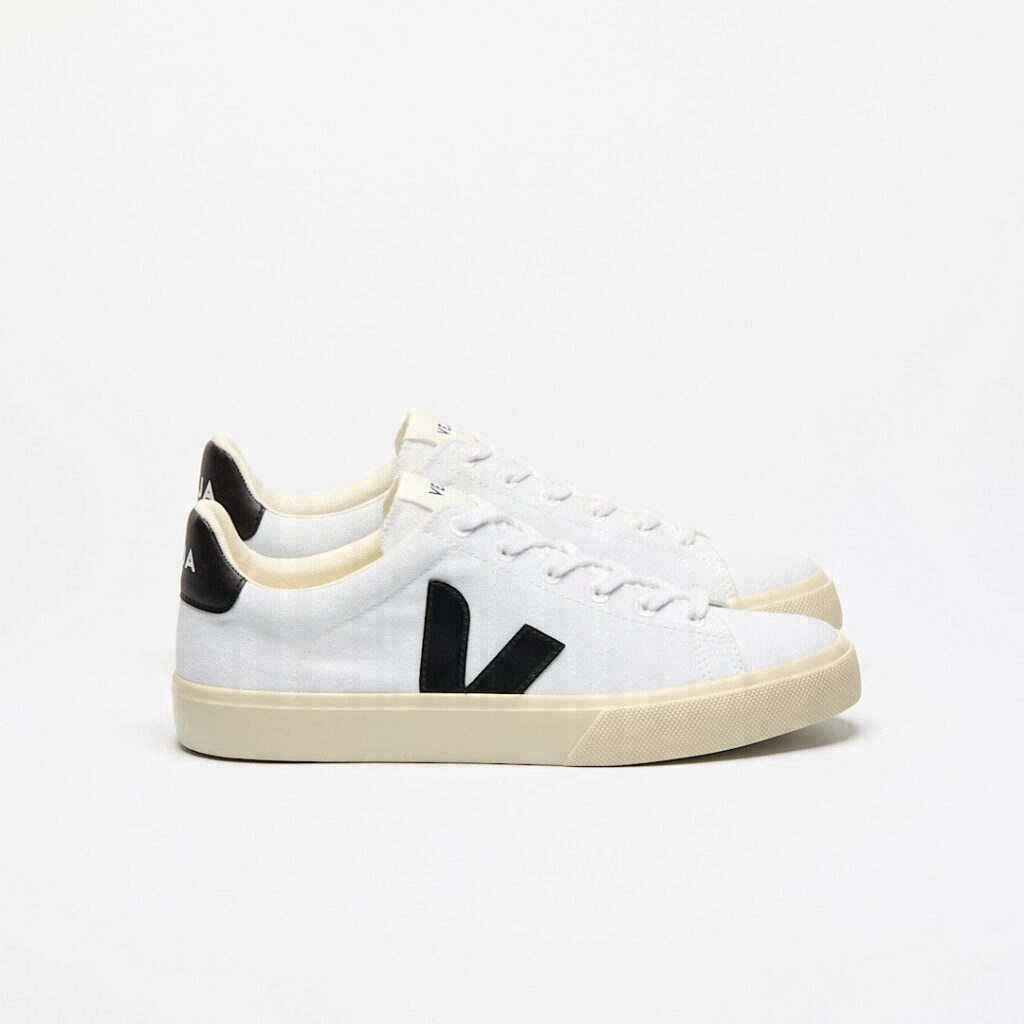Campo Canvas White Black