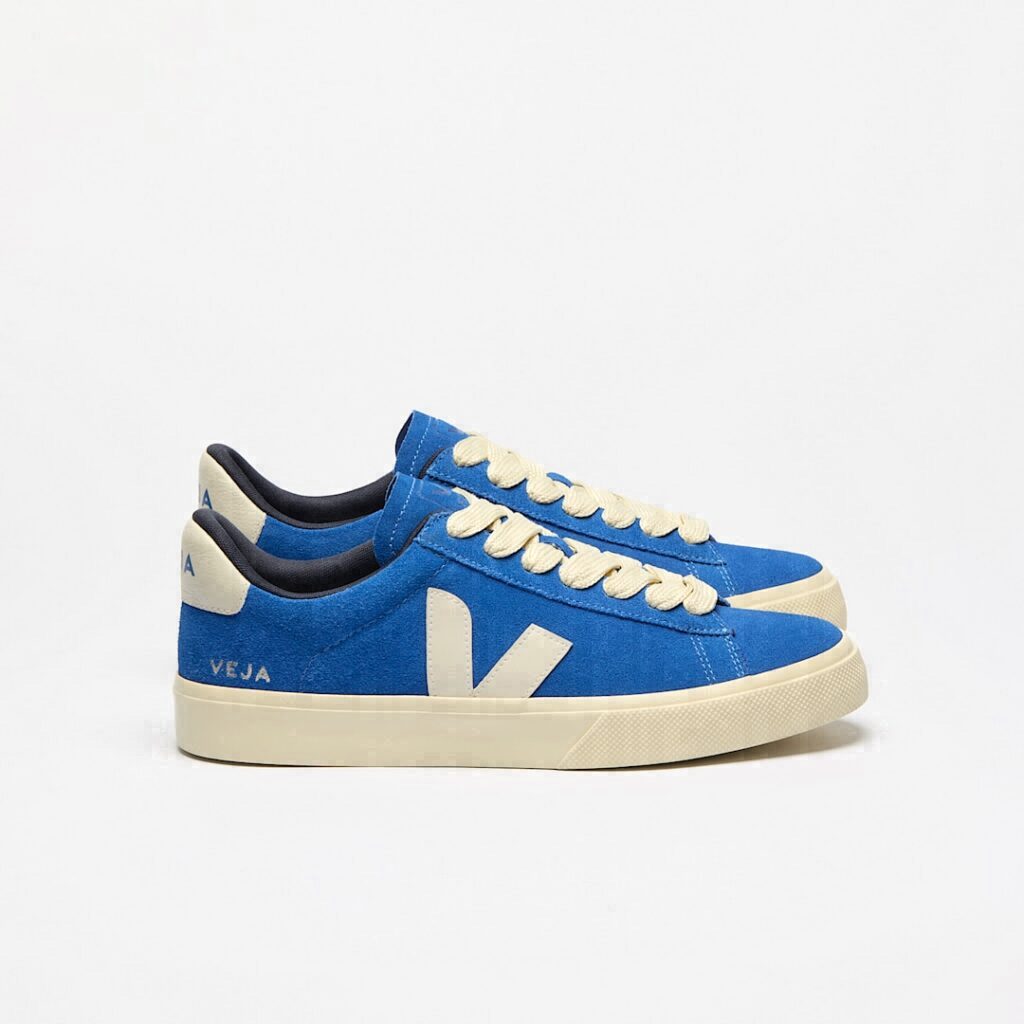 Campo Bold Suede Indigo Pierre