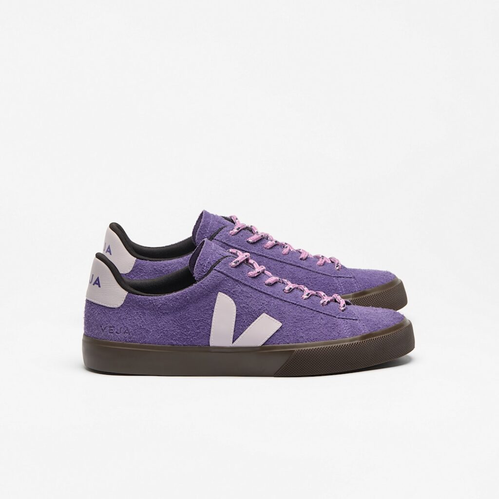 Campo Textured Suede Purple Parme