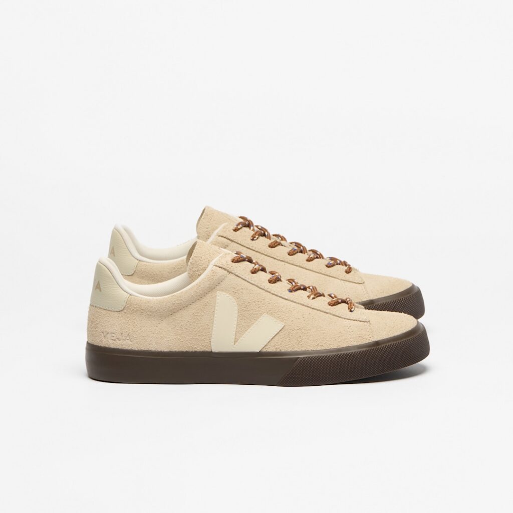 Campo Textured Suede Almond Pierre