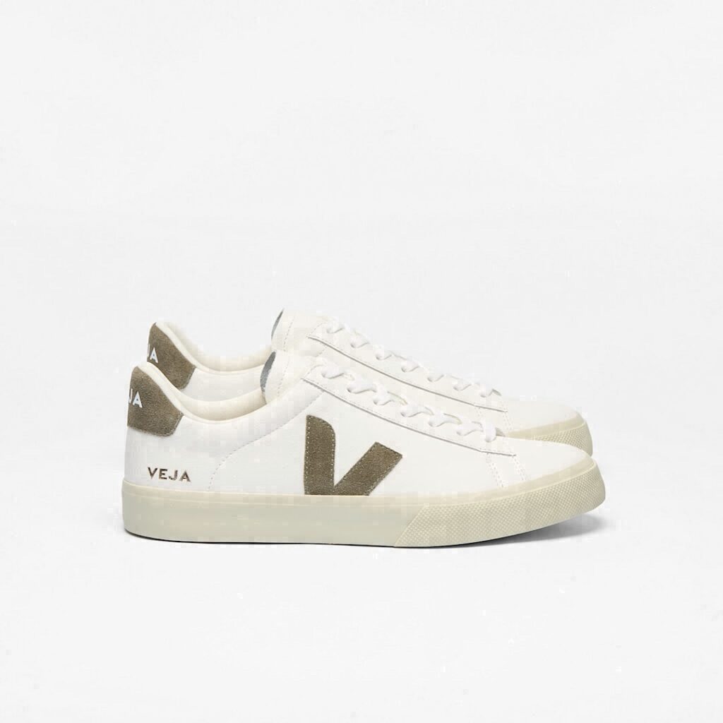 Campo Leather White Kaki
