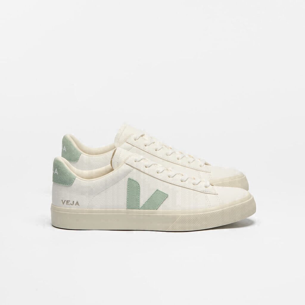 Campo Leather White Matcha