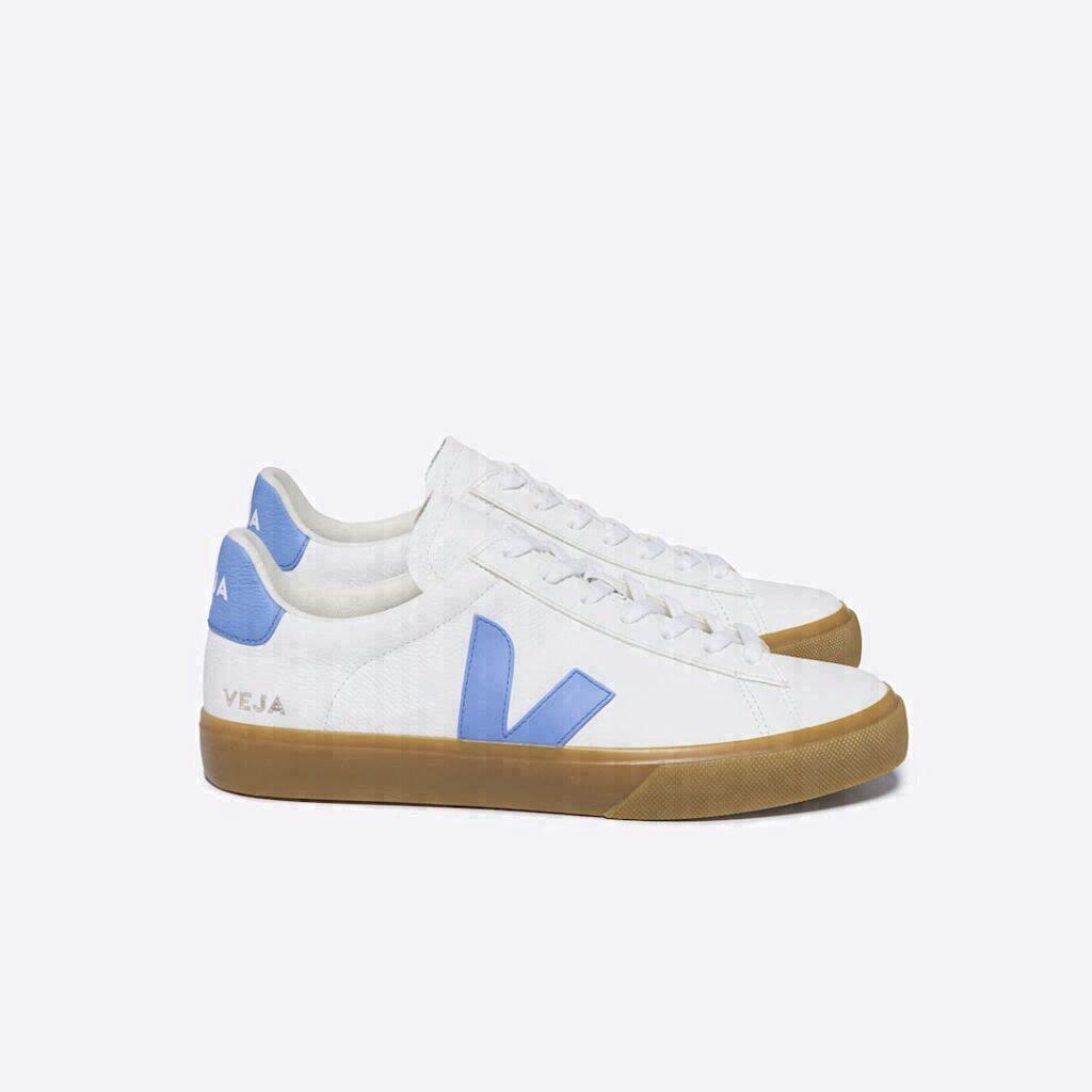 Campo Leather White Aqua Natural
