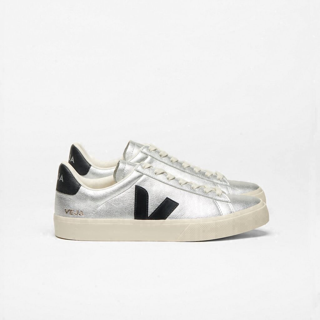Campo Leather Silver Black