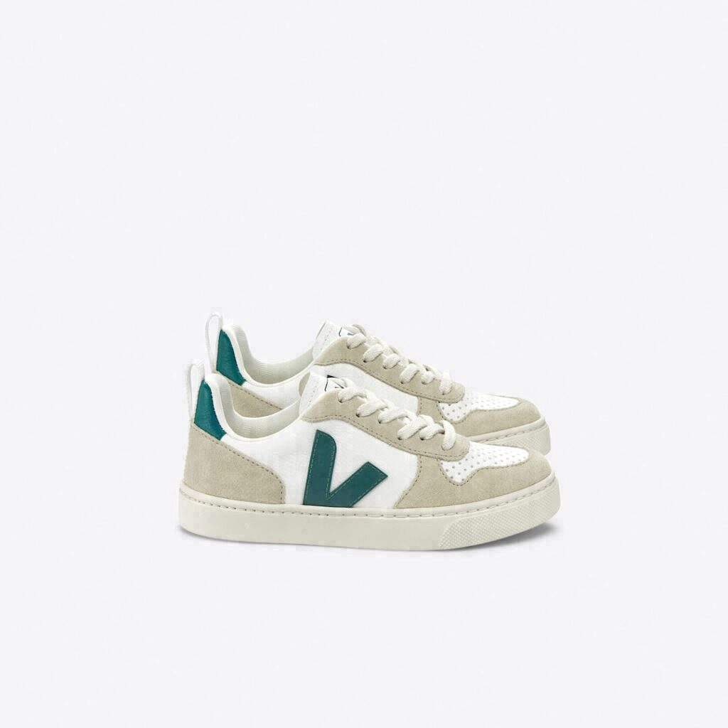 V-10 Leather White Brittany Almond