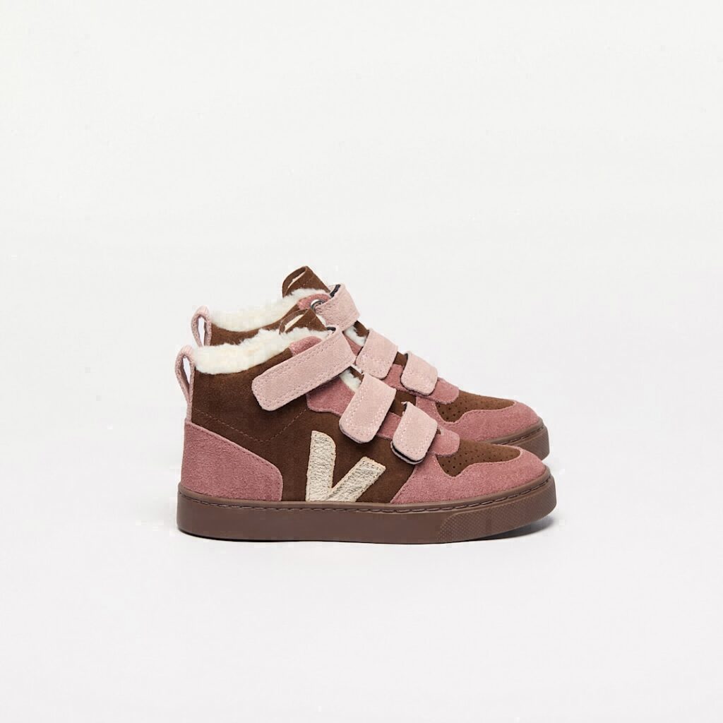 V-10 Mid Fured Suede Walnut Platine Bark