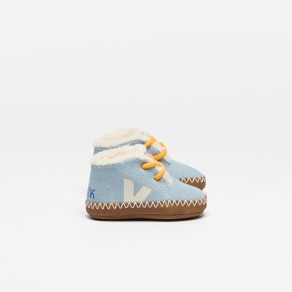 Baby Fured Suede Veja x Milk Steel Pierre