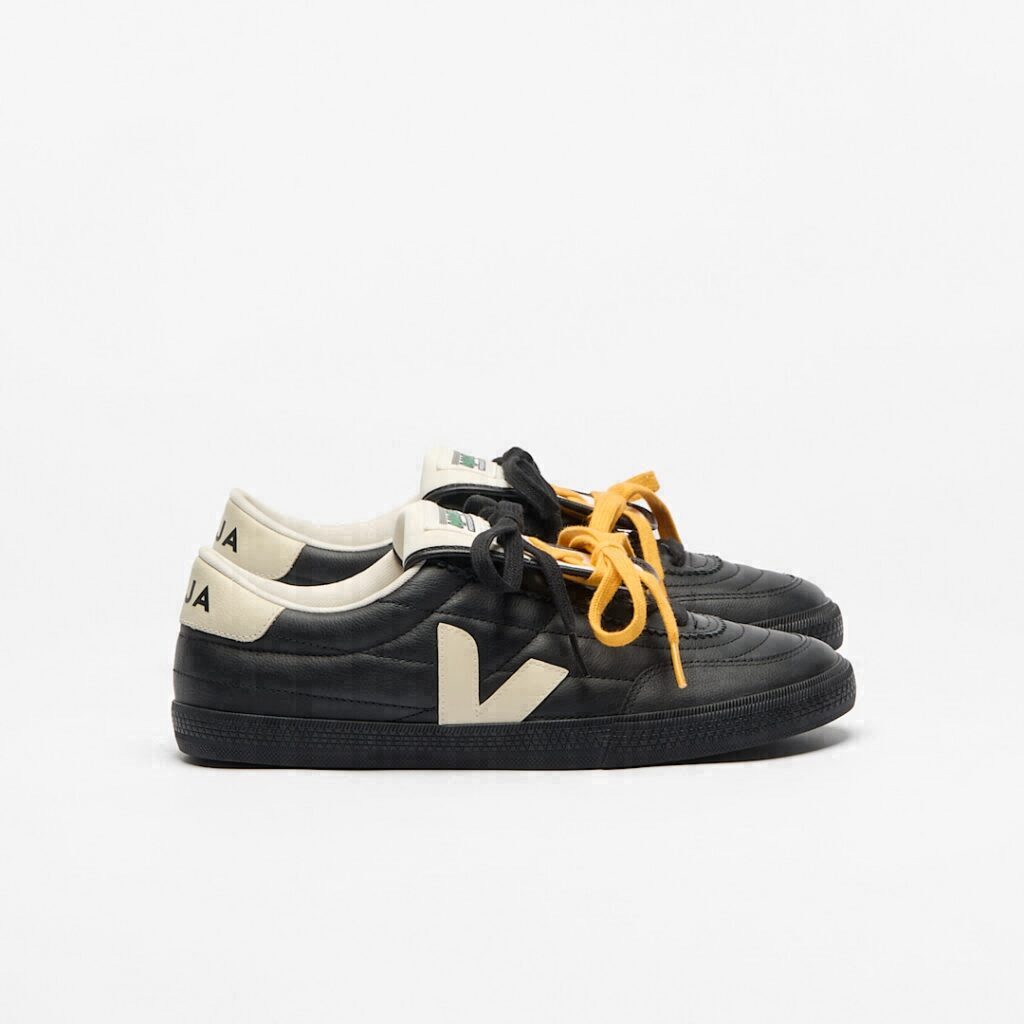Panenka Leather Veja x Magliano Black