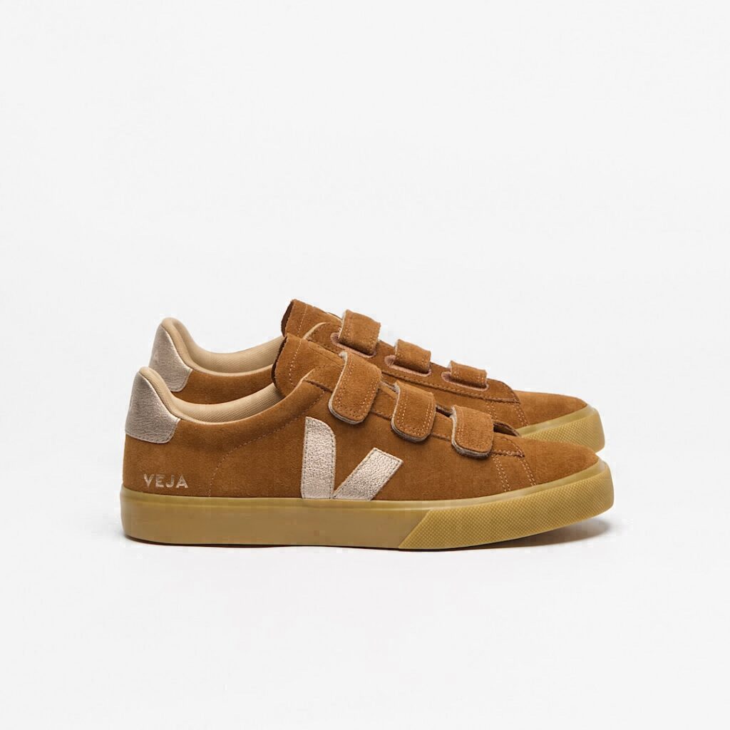 Recife Suede Cognac Bronze Natural