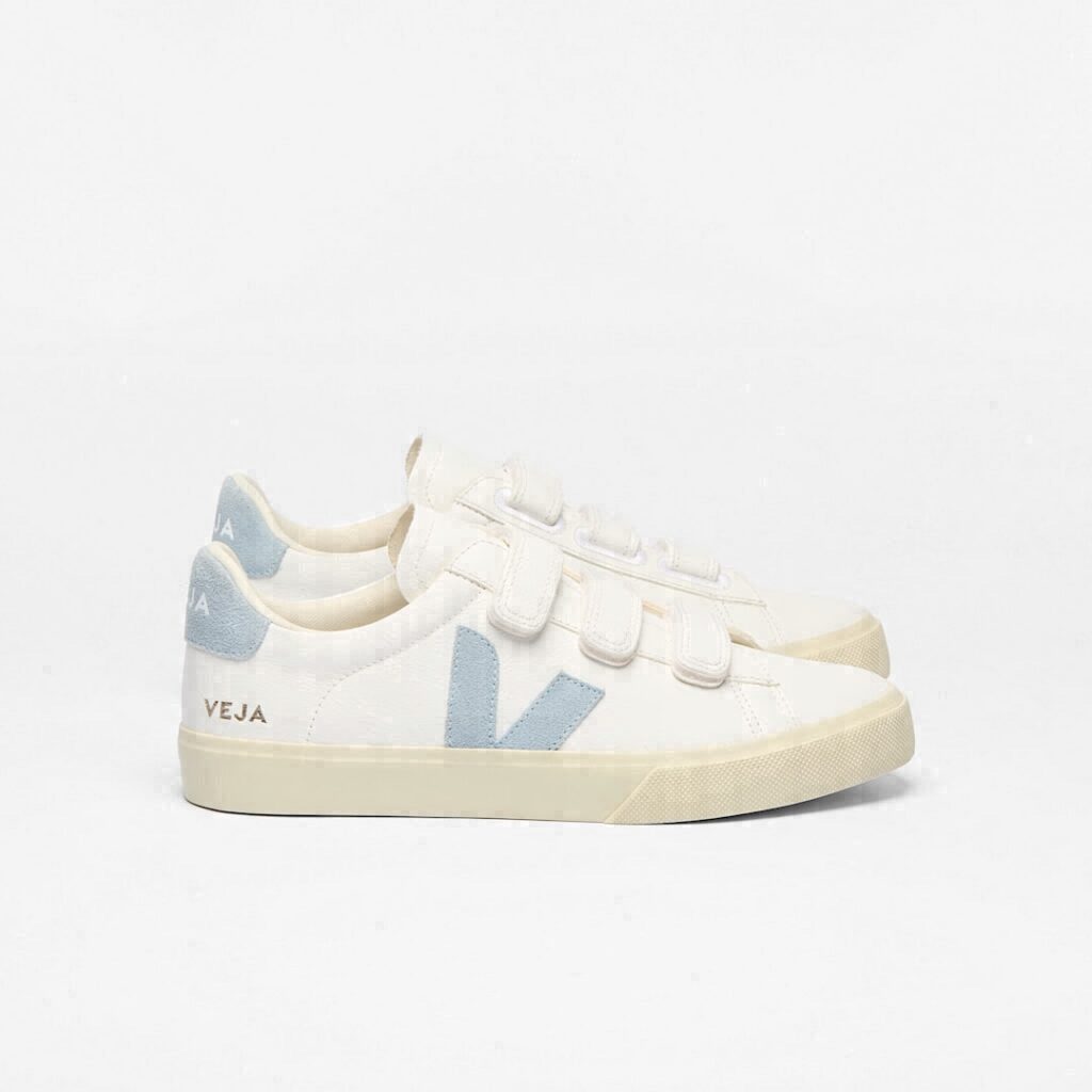 Recife Leather White Steel