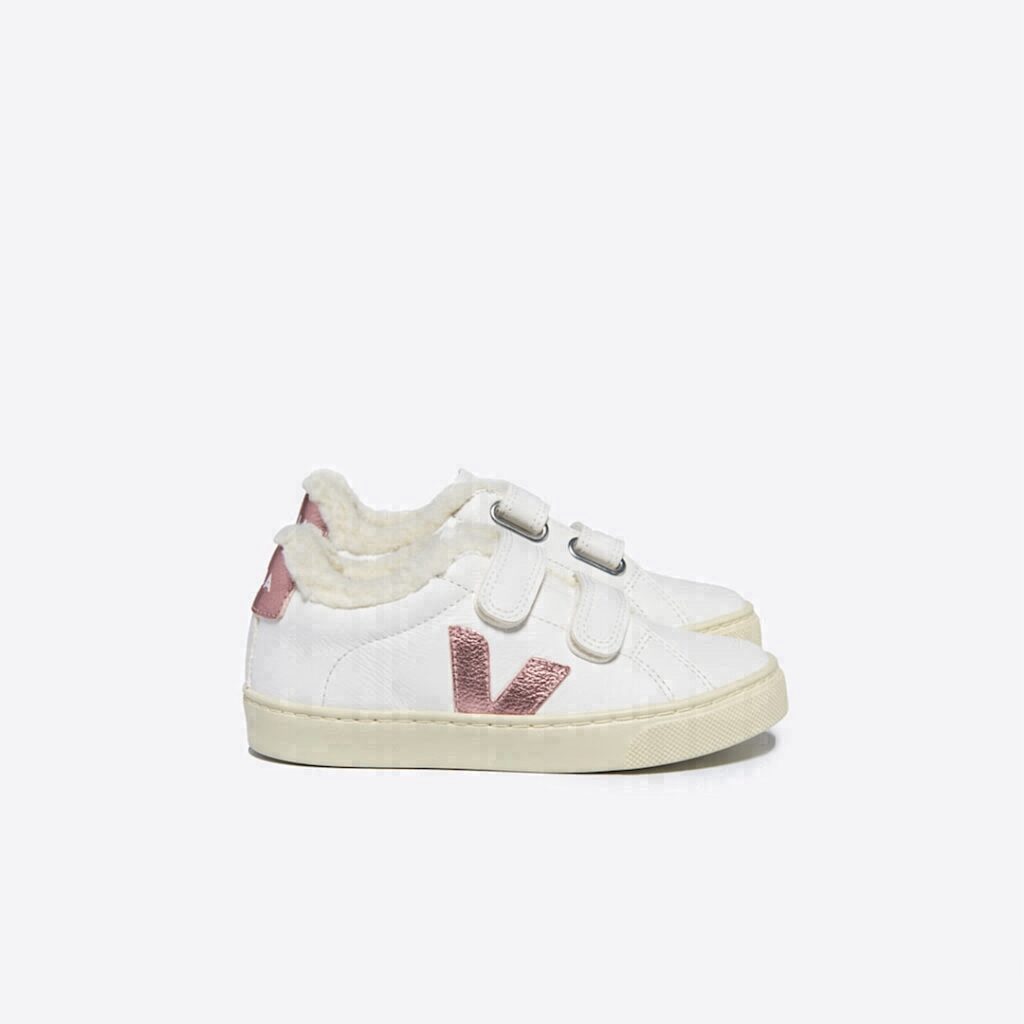 Esplar Fured Leather White Nacre