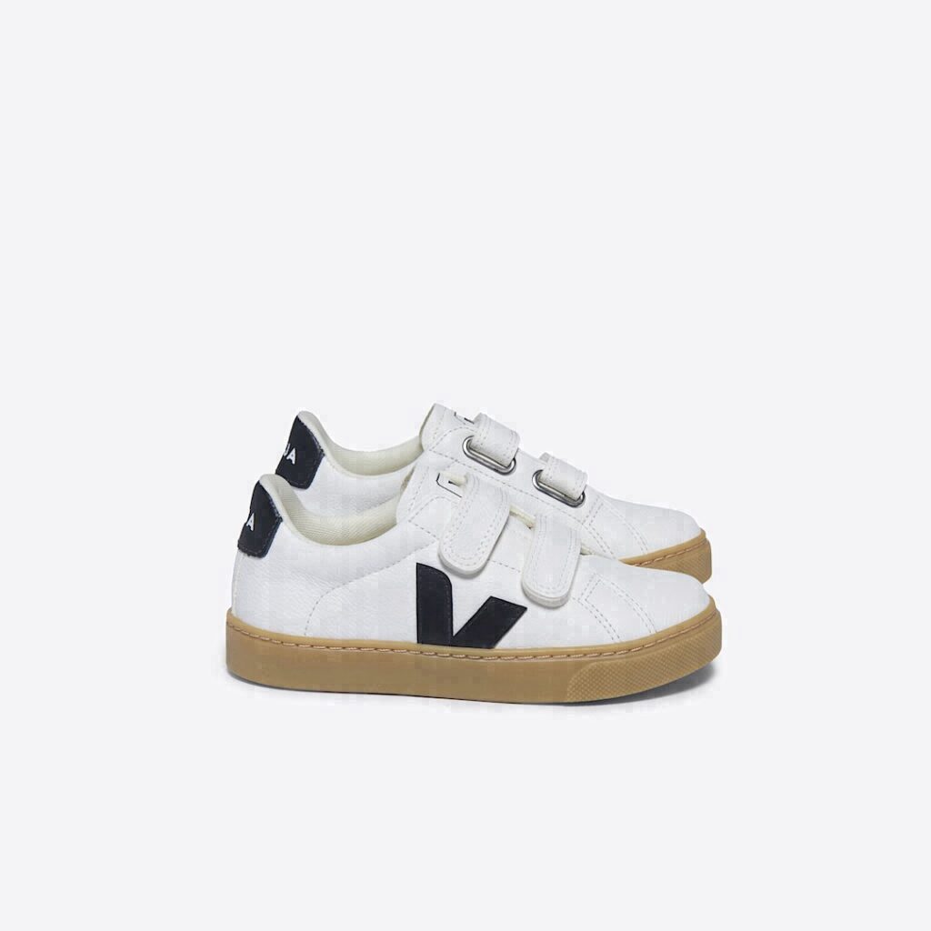 Esplar Leather White Black Natural