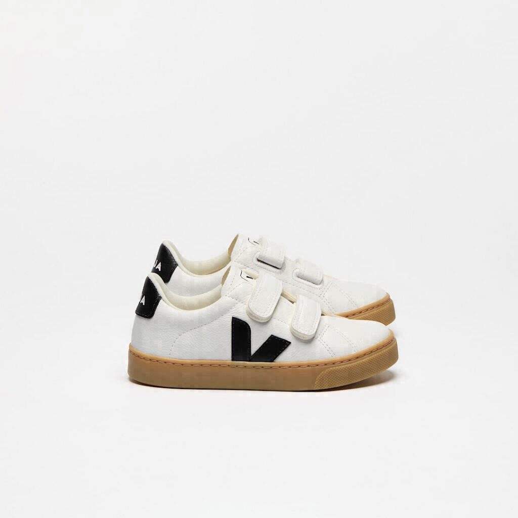 Esplar Leather White Black Natural