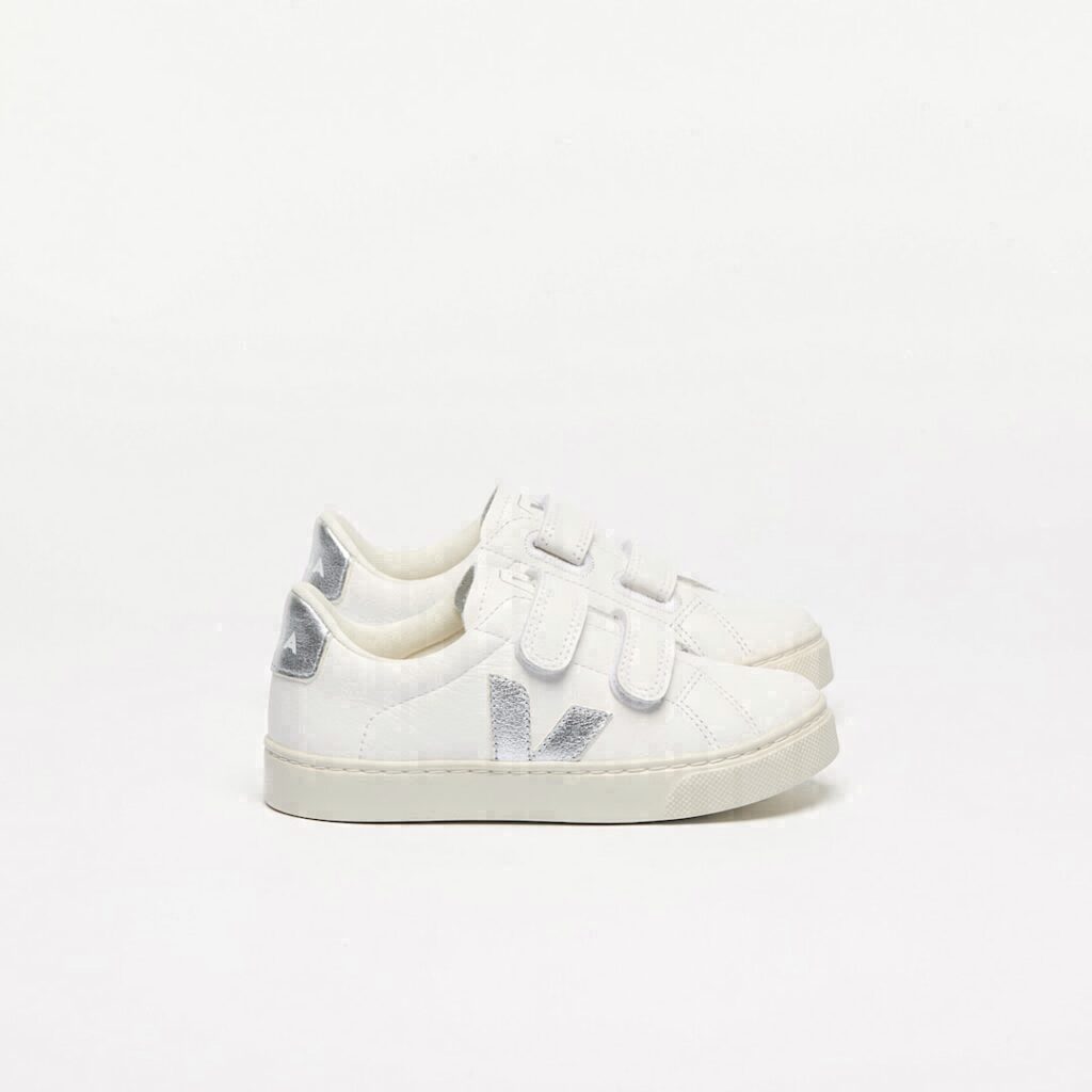 Esplar Leather White Silver