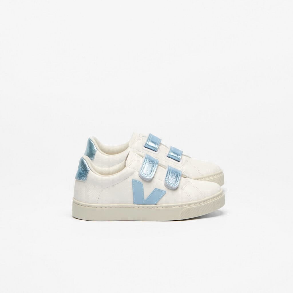 Esplar Leather White Steel Iceberg