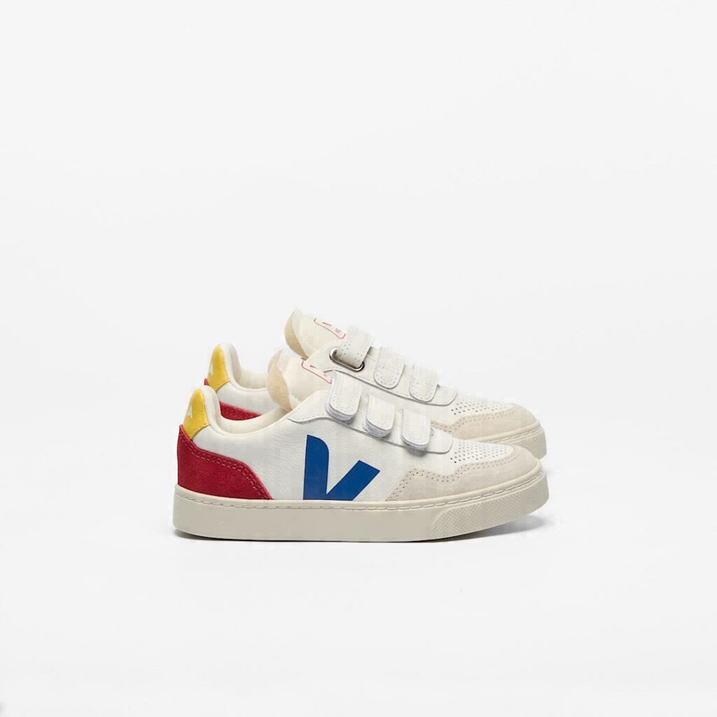 V-90 Leather White Indigo Pepper