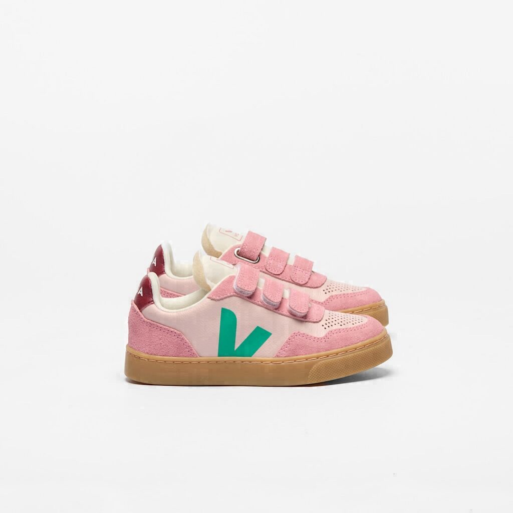 V-90 Leather Petale Mary Tag Natural