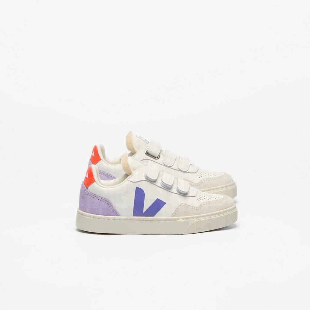 V-90 Leather White Acai Lavande