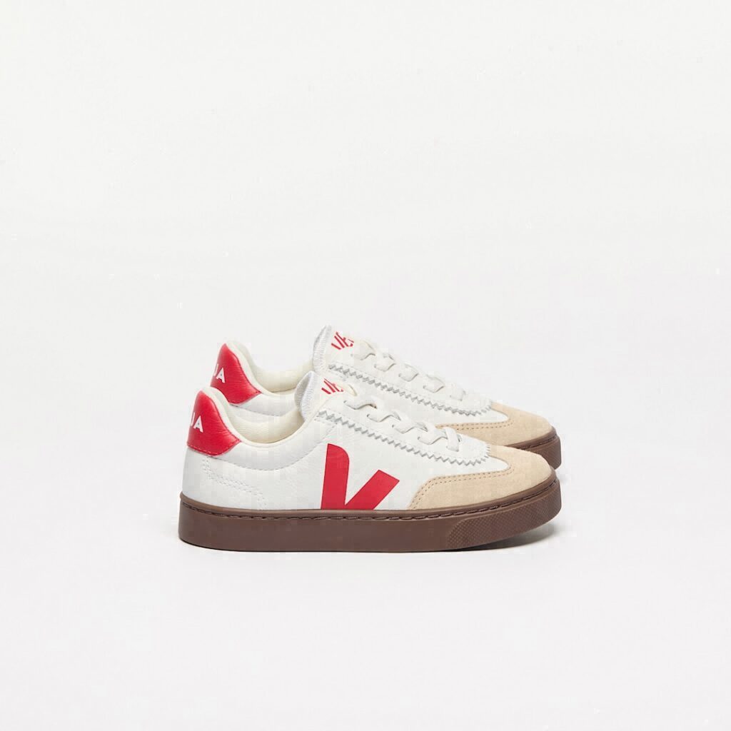 Volley Elastic Laces Leather White Pierre Pekin