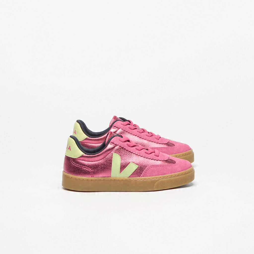 Volley Elastic Laces Leather Azalea Limo