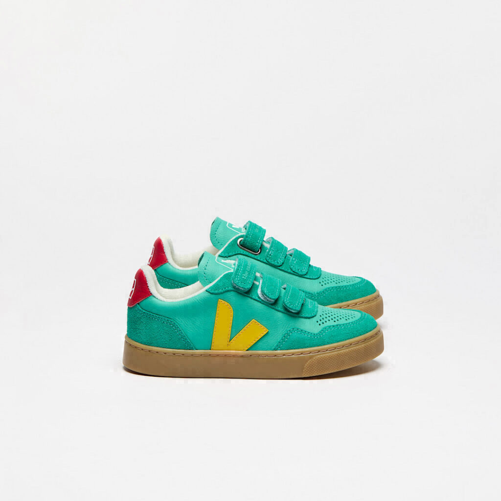 V-90 Leather Veja x The Campamento Freshmint Sunshine