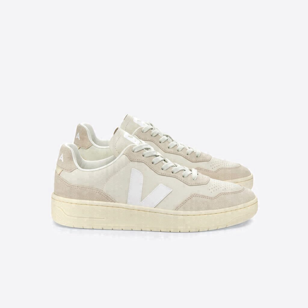 V-90 Leather Pierre White