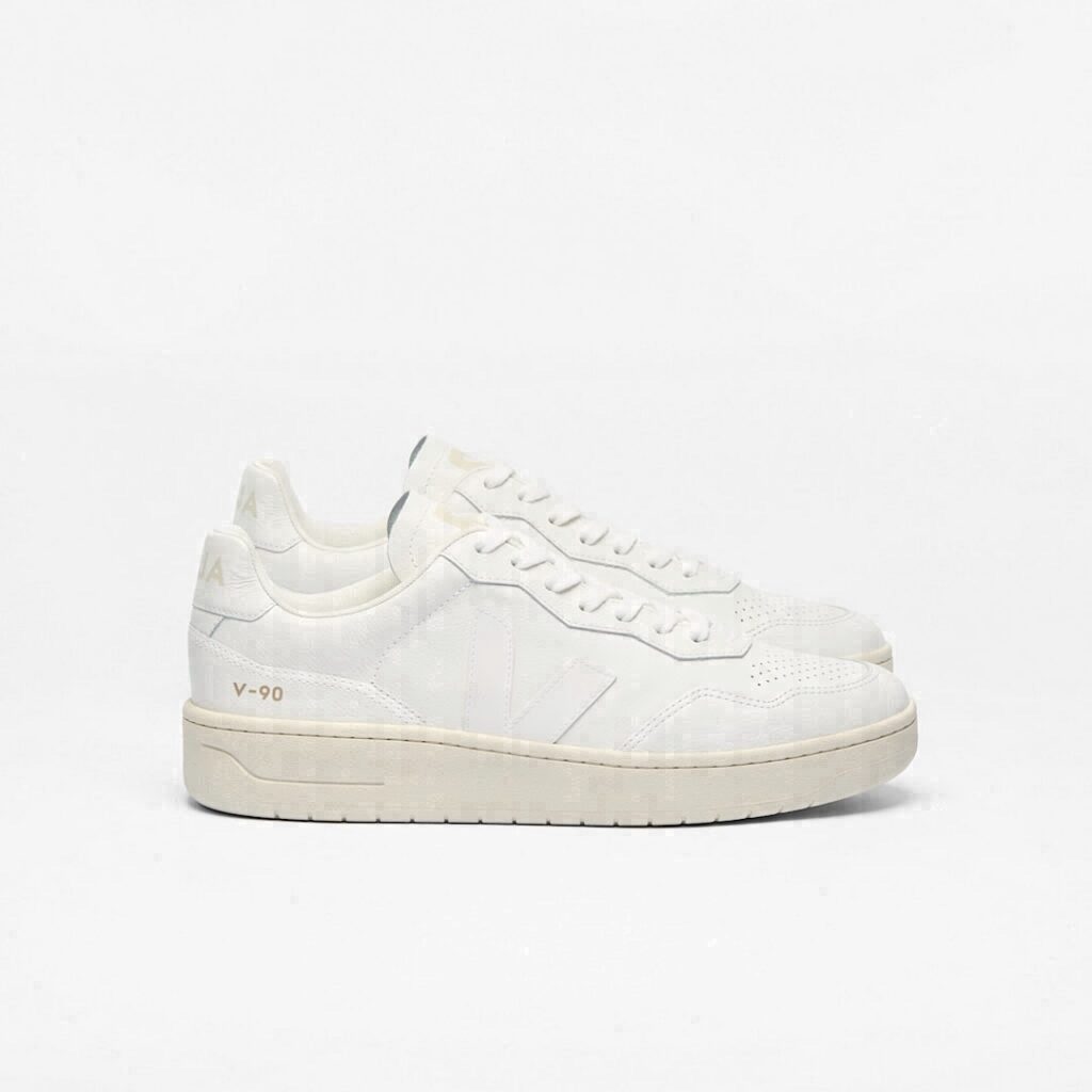 V-90 Leather White