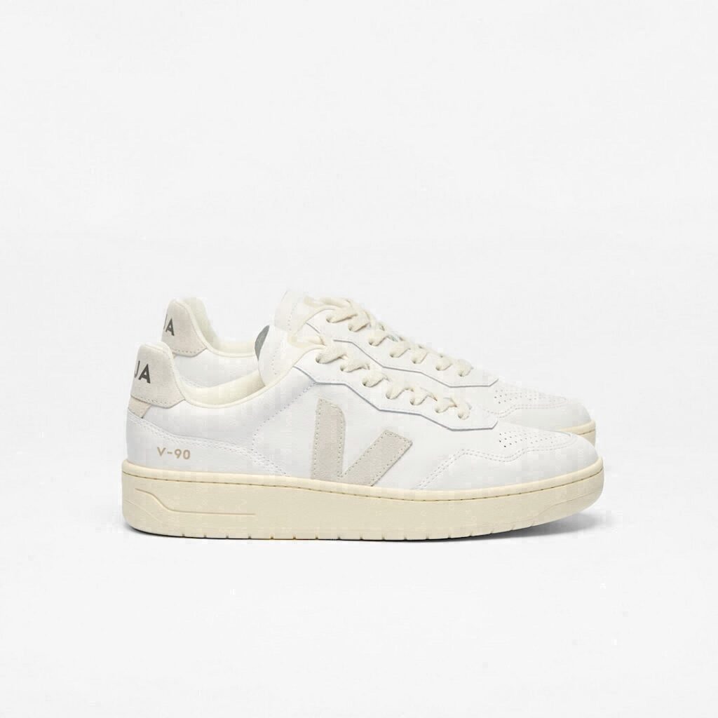 V-90 Leather White Natural