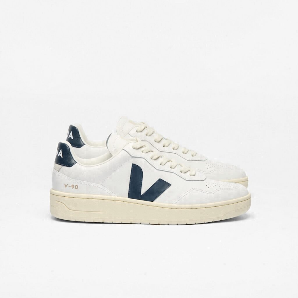 V-90 Leather White Nautico