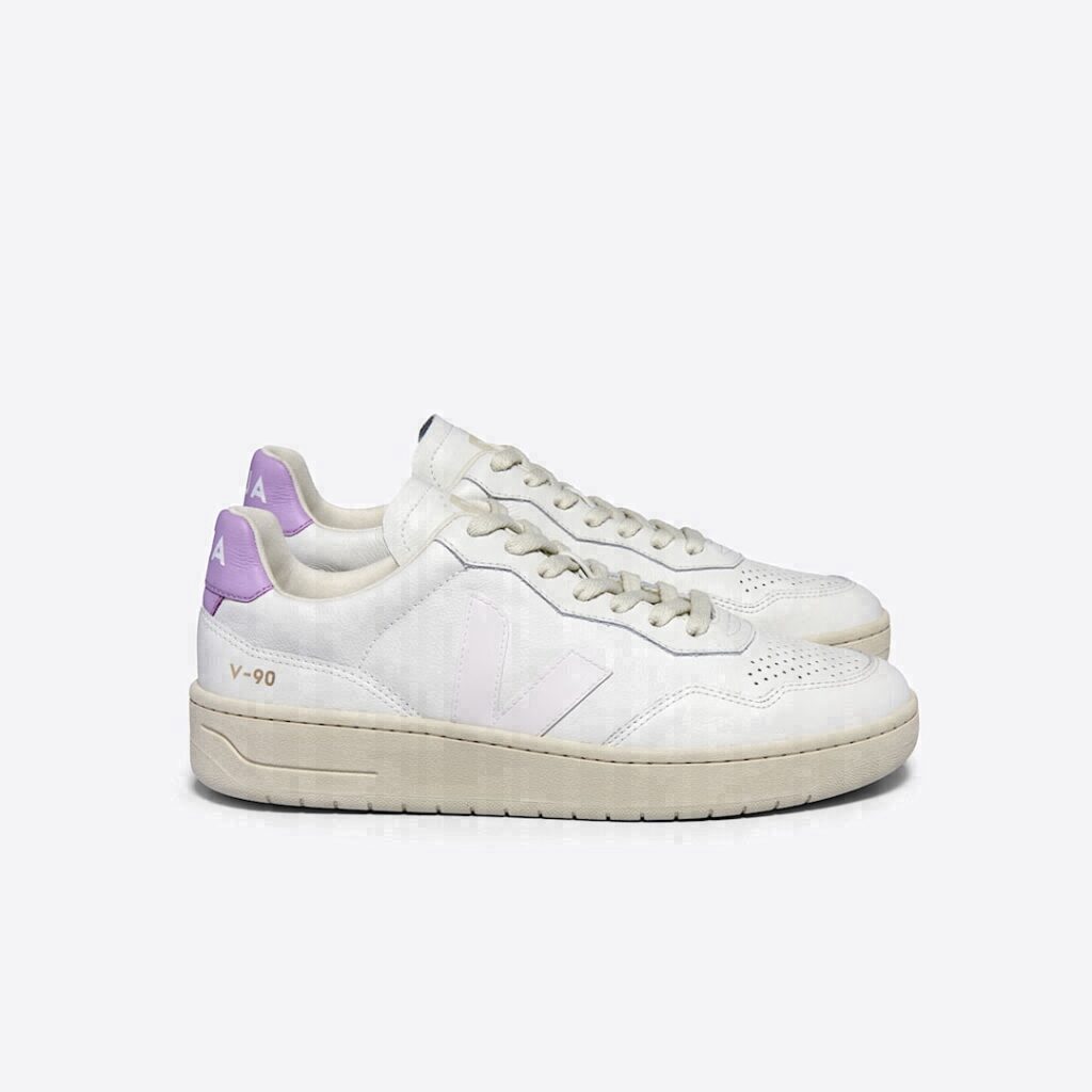V-90 Leather White Orchid