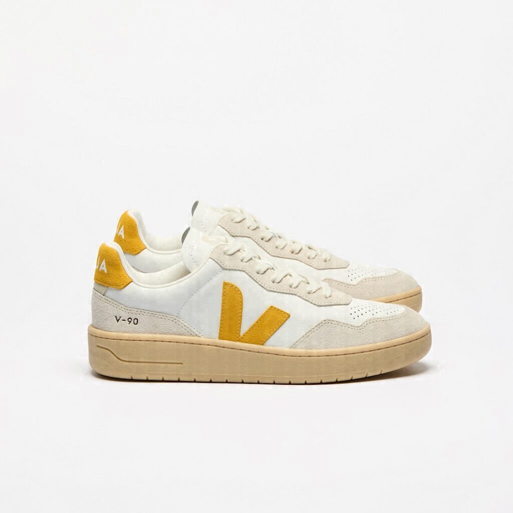 V-90 Leather White Toscane Natural