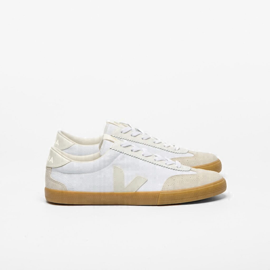 Volley Canvas White Pierre Natural