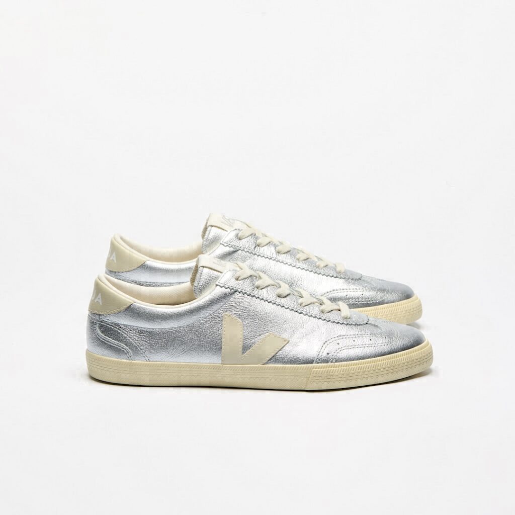 Volley Leather Silver Pierre
