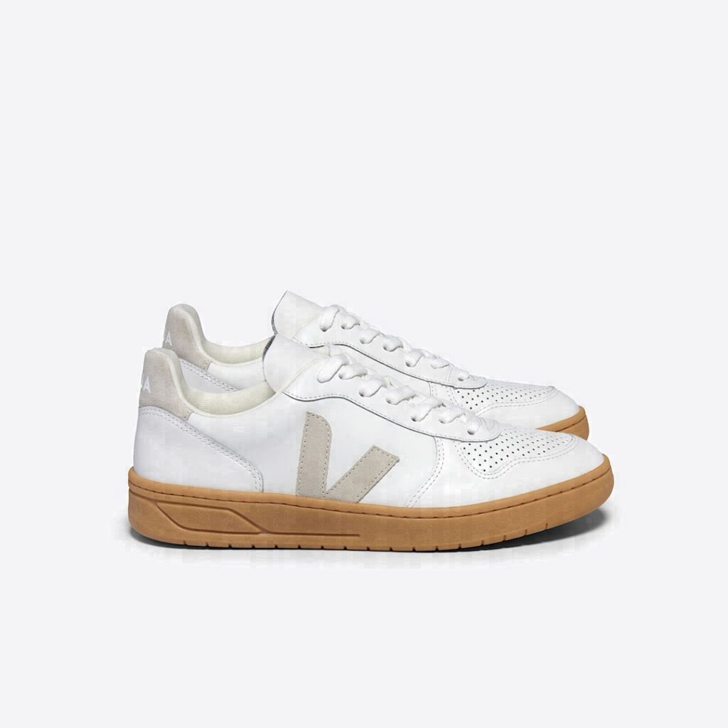 V-10 Leather White Natural