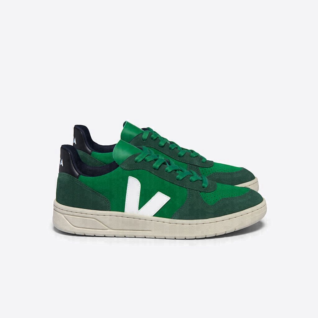 V-10 Suede Emeraude Pierre Black