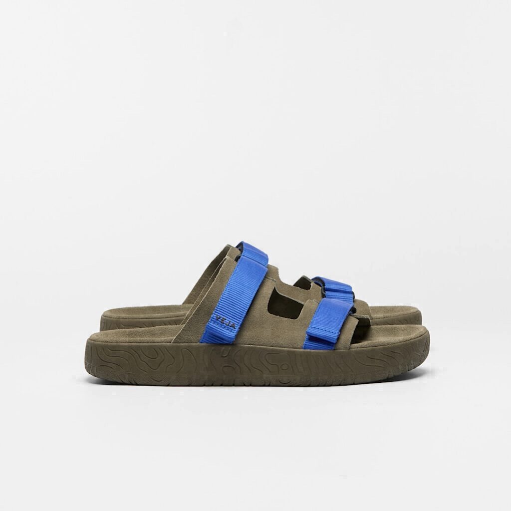 Arpoador Suede Veja x Working Title Kaki