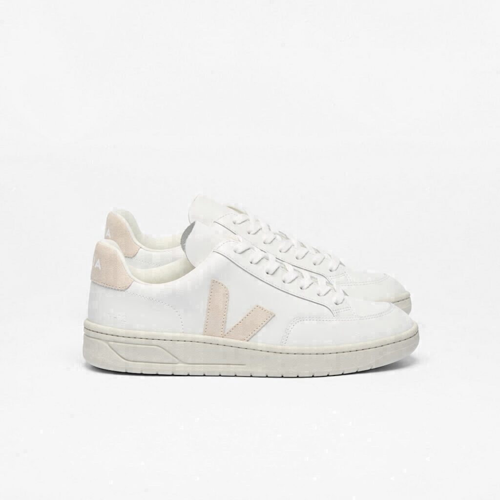 V-12 Leather White Sable