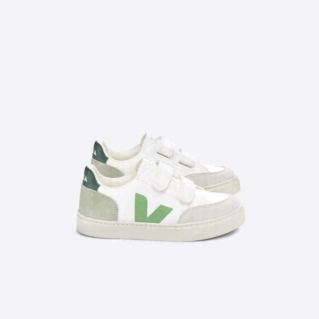 V-12 Leather White Multico Clay