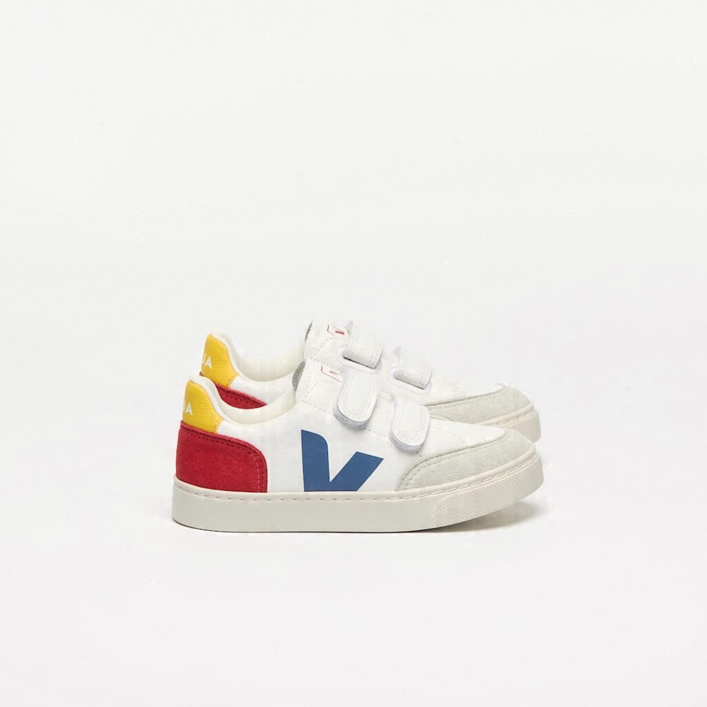 V-12 Leather White Multico Pepper